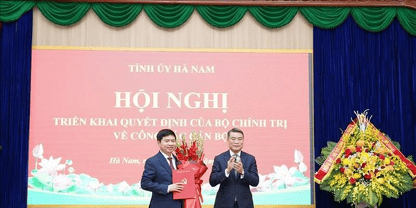 Công bố ông Trương Quốc Huy giữ chức Bí thư Tỉnh ủy Hà Nam