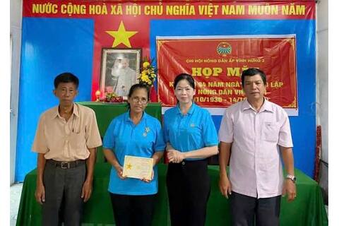 Bến Tre: Gương nữ Chủ tịch Hội ND xã năng động, sáng tạo