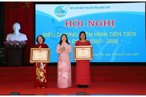 Hưng Yên biểu dương 95 điển hình tiên tiến giai đoạn 2020 - 2025