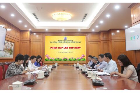 Ban Chỉ đạo Bộ Khoa học và Công nghệ về phòng, chống tham nhũng, tiêu cực tổ chức phiên họp lần thứ nhất