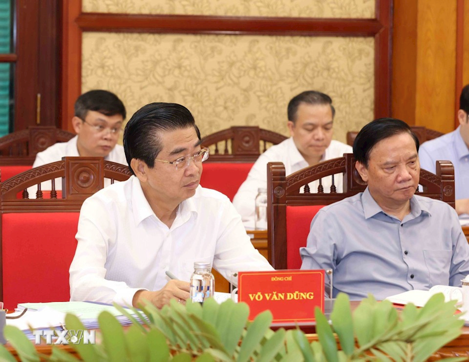 Đại biểu tham dự Phiên họp thứ 28 Ban Chỉ đạo Trung ương về phòng, chống tham nhũng, lãng phí, tiêu cực. (Ảnh: TTXVN)