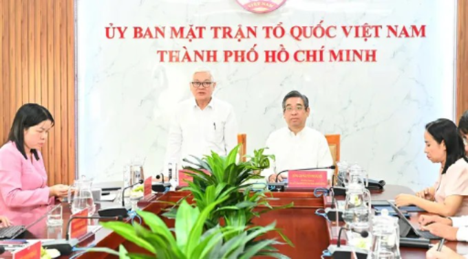 Đồng chí Nguyễn Văn Lợi phát biểu. (Ảnh: SGGP)