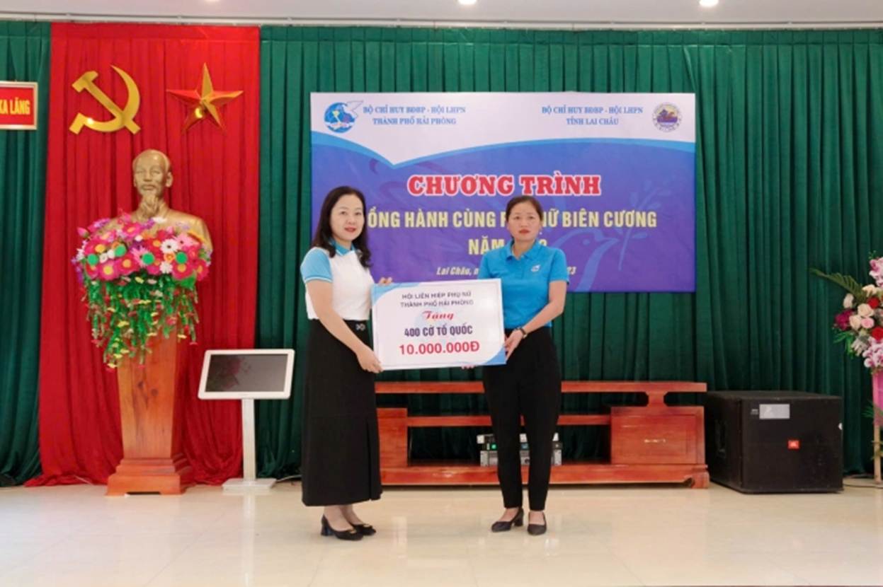 Two women holding a sign AI-generated content may be incorrect.