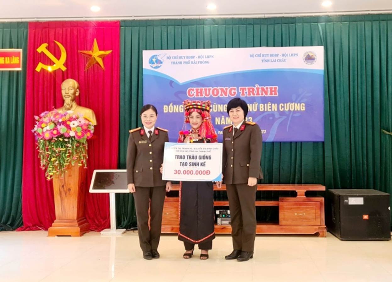A group of women standing in front of a stage AI-generated content may be incorrect.