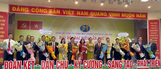 Ban Chấp hành Đảng bộ Công ty TNHH MTV Dược Sài Gòn nhiệm kỳ 2025-2030
