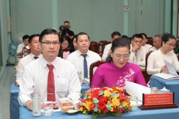 Đại biểu dự Đại hội Chi bộ cơ sở Ban Nội chính Thành ủy TPHCM. (Ảnh: SGGP)
