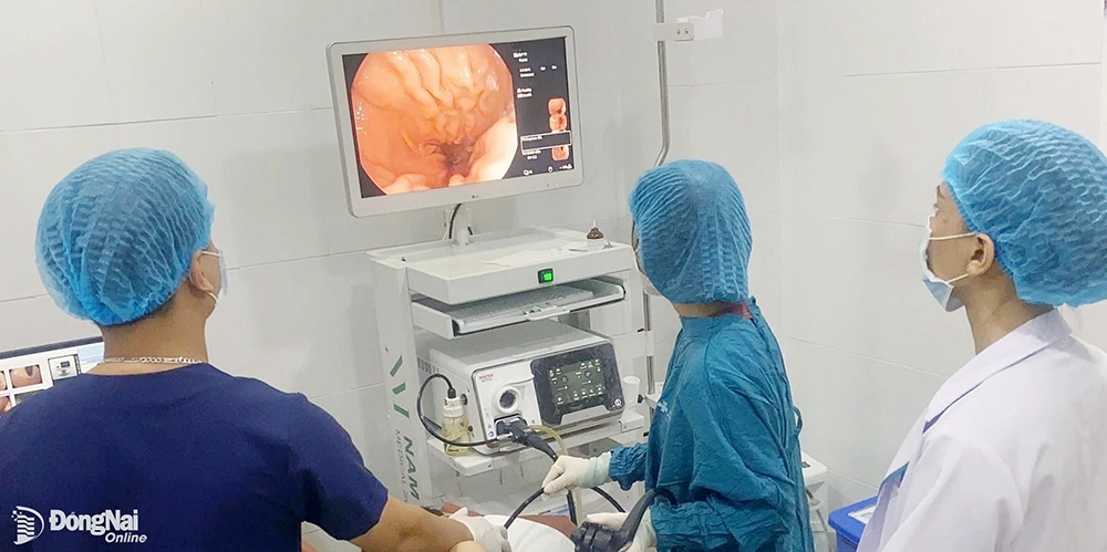 Một ca nội soi thực quản được thực hiện tại Bệnh viện Thuận Mỹ ITO Đồng Nai. Ảnh minh họa: Mỹ Hậu