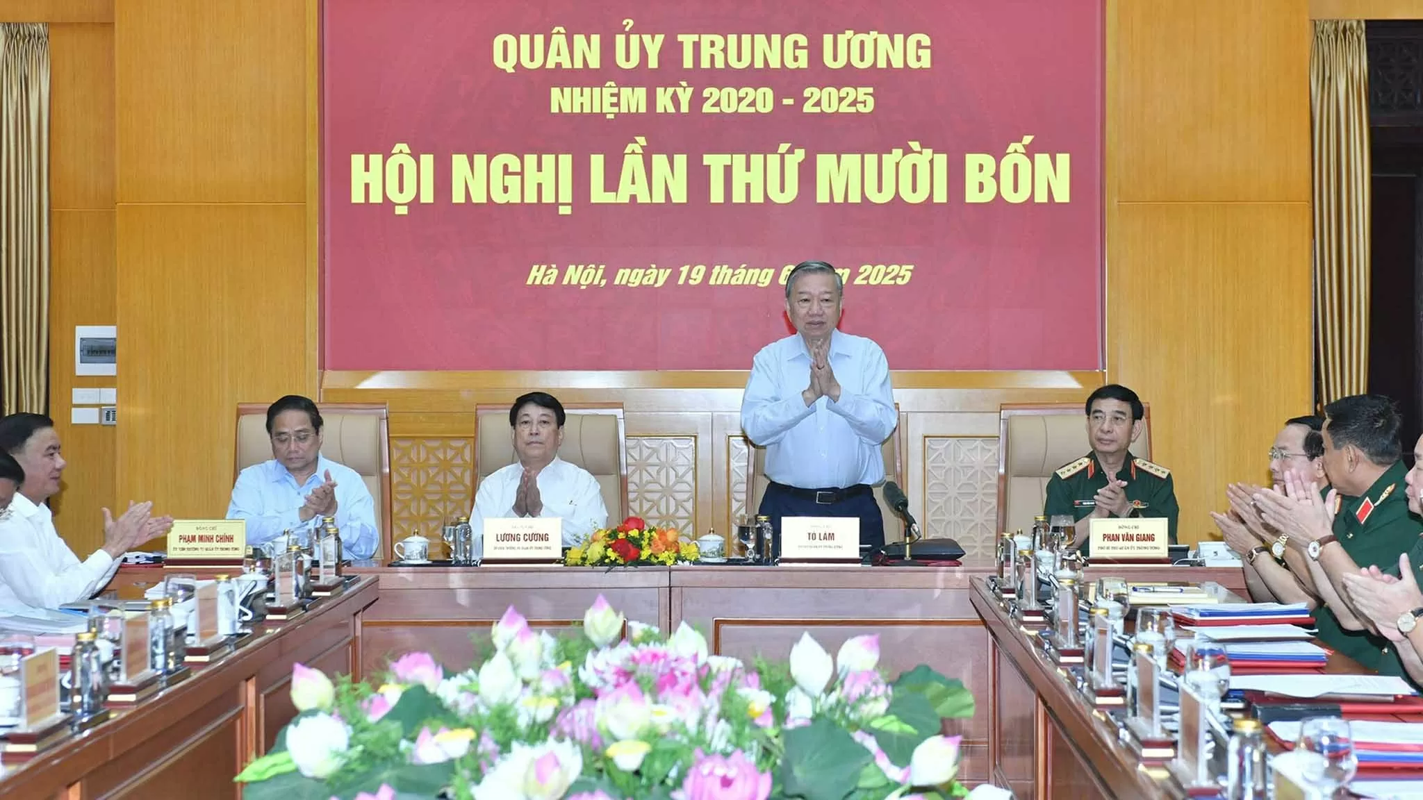 Tổng Bí thư Tô Lâm chủ trì Hội nghị Quân ủy Trung ương lần thứ 14