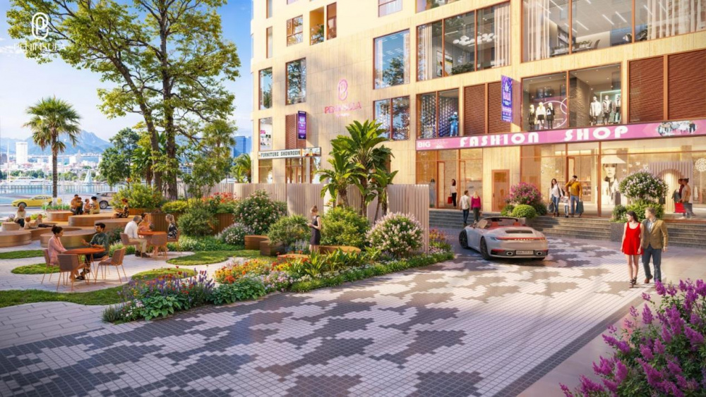 Phần lớn quỹ đất của dự án Peninsula Da Nang dành cho mảng xanh và tiện ích chăm sóc sức khỏe, tạo nên một hệ sinh thái sống khỏe, sống chất, sống cân bằng.