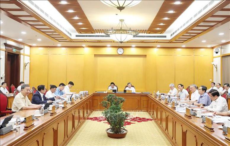 Tổng Bí thư Tô Lâm: Kịp thời tháo gỡ khó khăn, vướng mắc khi vận hành bộ máy mới- Ảnh 4.