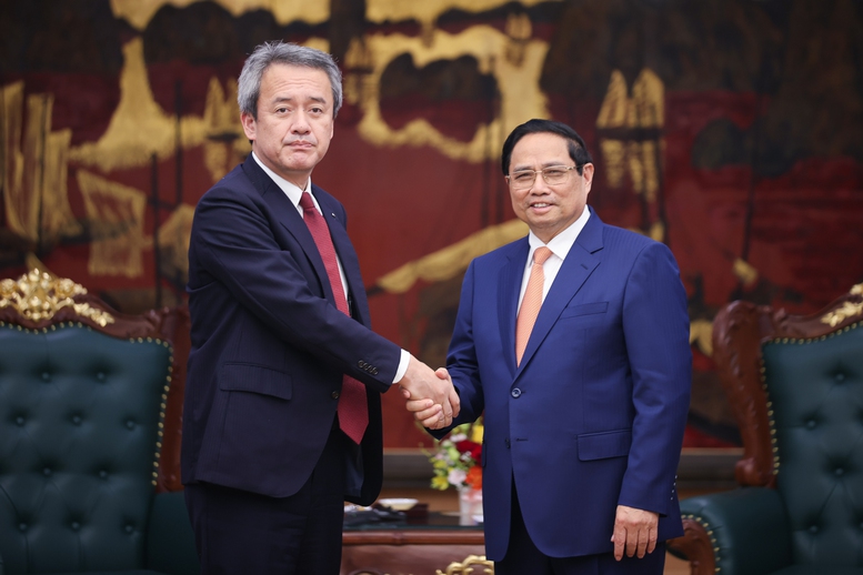 Thủ tướng hoan nghênh Tập đoàn Marubeni (Nhật Bản) mở rộng đầu tư chiến lược tại Việt Nam- Ảnh 1. Thủ tướng hoan nghênh Tập đoàn Marubeni (Nhật Bản) mở rộng đầu tư chiến lược tại Việt Nam- Ảnh 1.