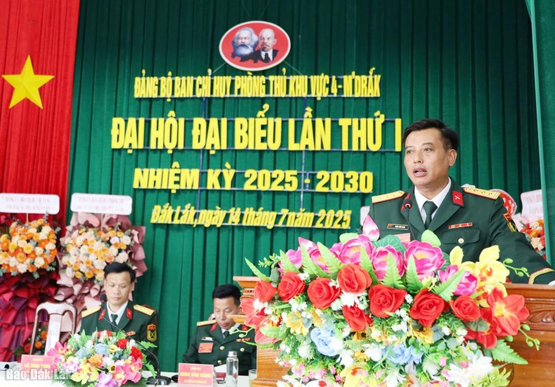 Thượng tá Trần Văn Nam, Chính ủy Ban Chỉ huy Phòng thủ khu vực giữ chức Bí thư Đảng ủy
