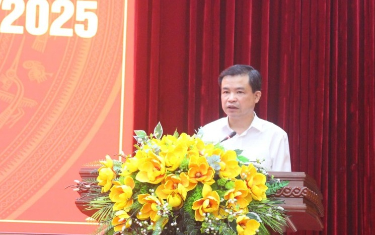 Trưởng Ban Tuyên giáo và Dân vận Tỉnh ủy kết luận hội.