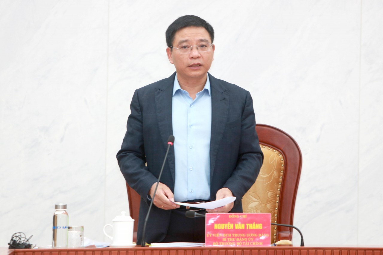 Đảng ủy Bộ Tài chính tổ chức hội nghị lần thứ nhất Ban chấp hành Đảng bộ Bộ Tài chính